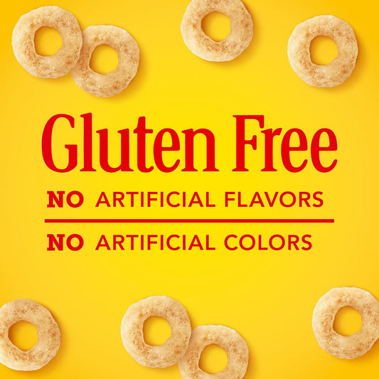 Cheerios Breakfast Cereal Cup, Gluten Free, Single Serve Cereal, 1.3 oz (Pack of 12)