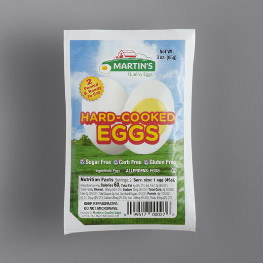 Martin's Quality Eggs Hard Cooked Eggs - 28/Case