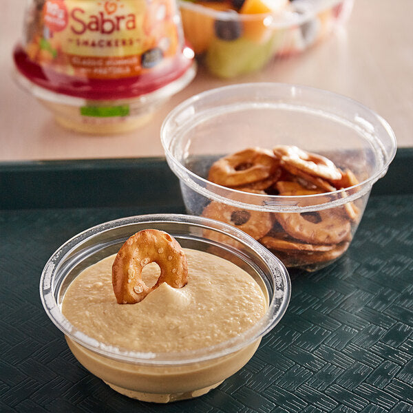 Sabra Classic Hummus with Rold Gold Pretzels 4.56 oz. - 24/Case