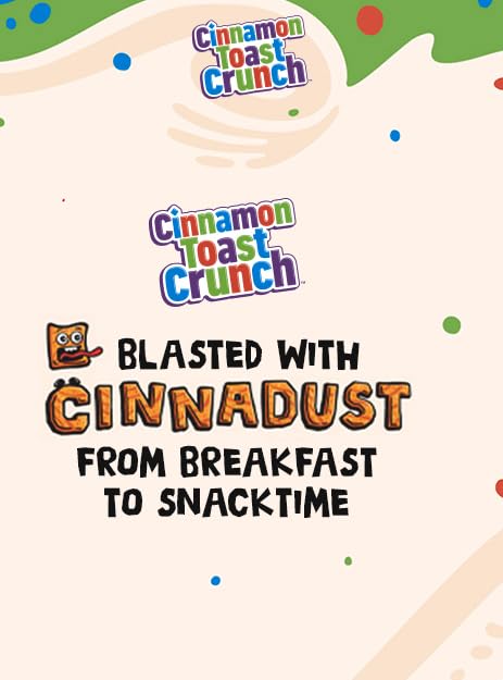 General Mills Cereals Cinnamon Toast Crunch Cereal, 2-Ounce Cups (Pack of 60)