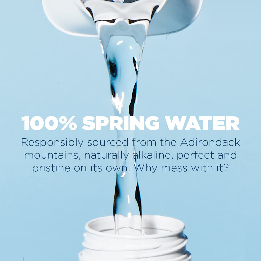 JUST Water - 100% Spring Water, Naturally Alkaline, 8.0 pH - Plant-Based, BPA Free, Sustainable and Fully Recyclable Boxed Water Bottle - Eco-Friendly - 11.2 Fl Oz (Pack of 24)