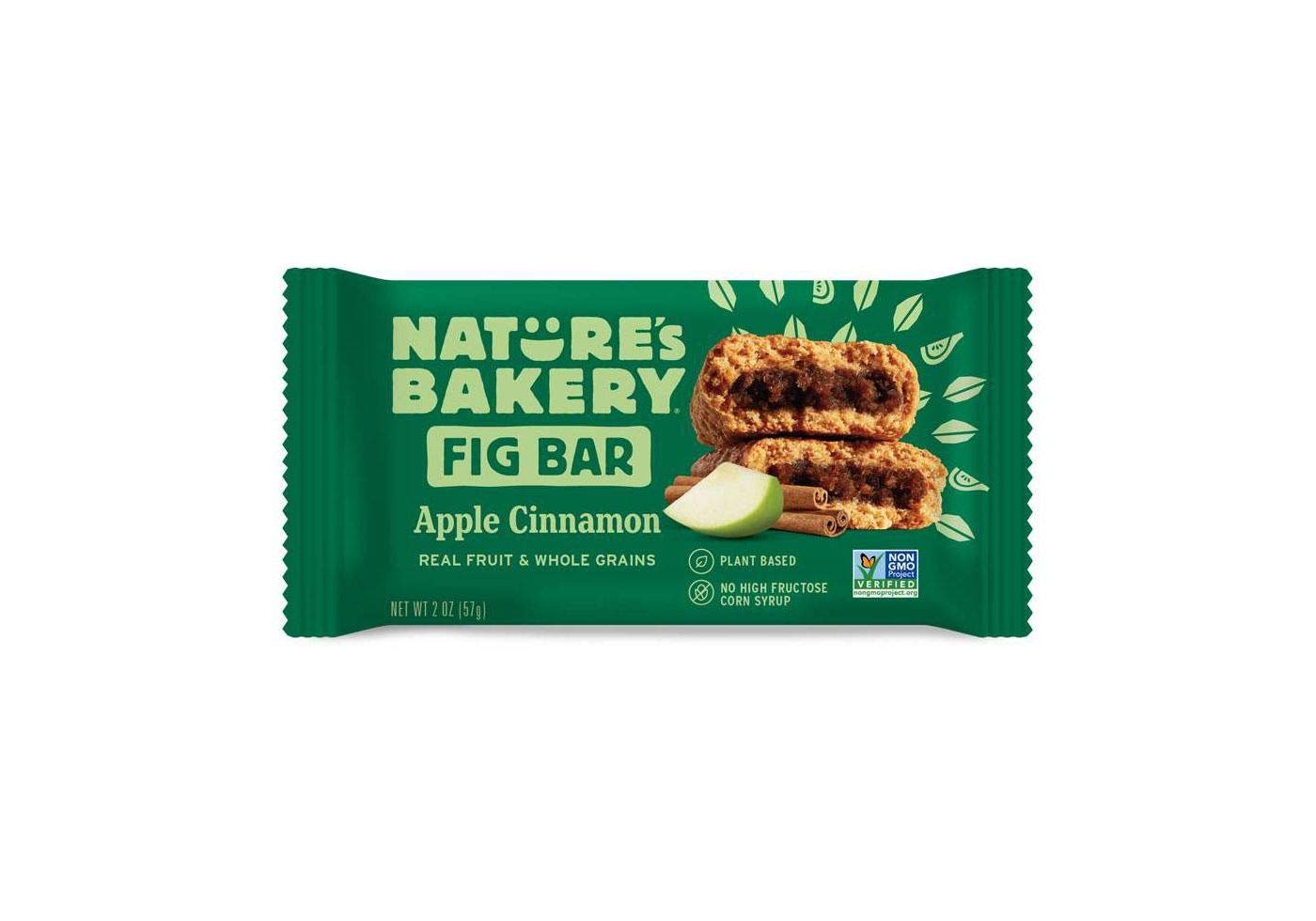 Nature's Bakery Apple Cinnamon Real Fruit, Whole Grain Fig Bar - 12 ct. (24 oz.)