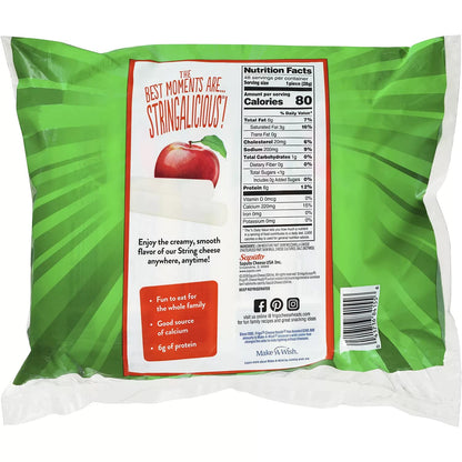 Gourmet Kitchn Frigo Cheese Heads String Cheese, Low-moisture part-skim mozzarella cheese Sticks 3 Pack (1 oz, 48 ct each, 144 Total)