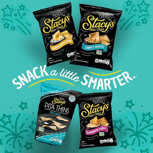 Stacy's Pita Chips, Simply Naked, 1.5-Ounce Bags (Pack of 24)
