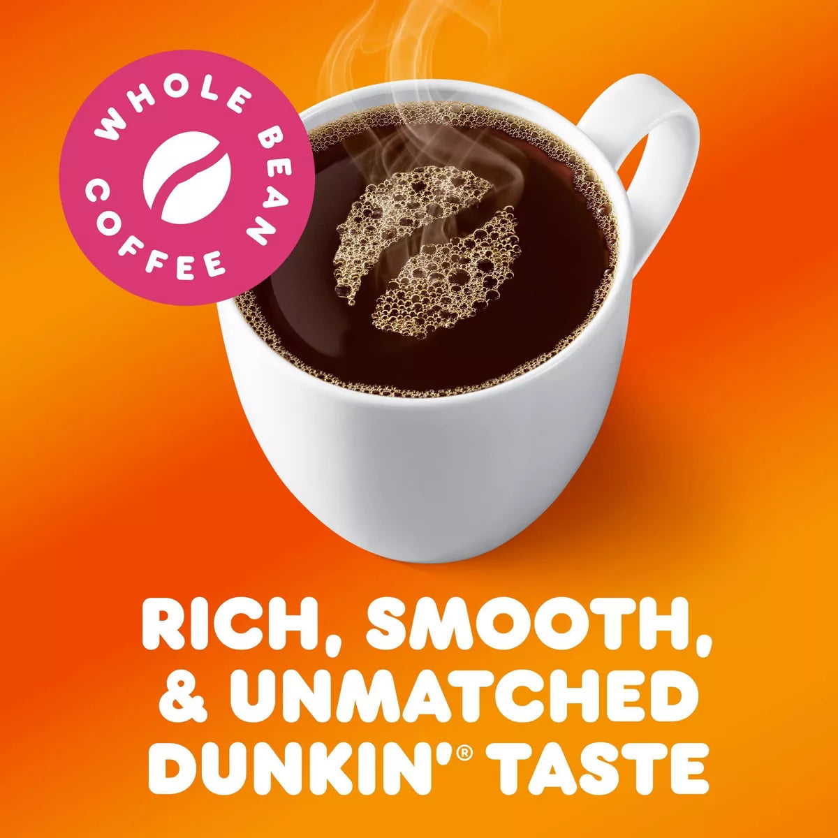 Dunkin Original Blend Whole Bean Coffee, 18-Ounces