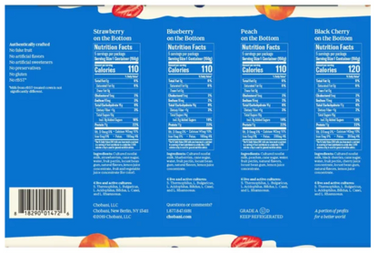 Chobani Fruit on the Bottom Non-Fat Greek Yogurt, 20 x 5.3 oz
